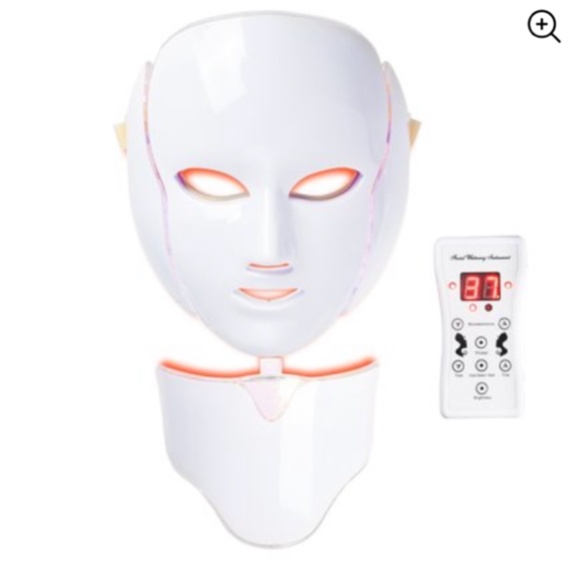 7 Color LED mask Photon light Rejuvenation therapy facial skin care mask/neck - Picture 4 of 16